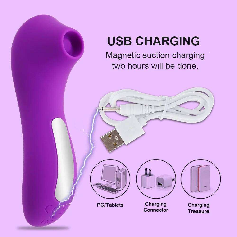 Powerful Sucking Vibrator for Women Sucker Clitoris Nipple Oral Vacuum Stimulator Vagina Female Masturbator Adults Sex Toys 18+ W260305