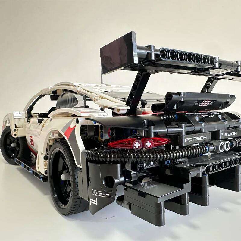1580Pcs Technic 1:10 Scale MOC 911RSR Classic Super Racing Car Building Blocks Assembly for Boys Home Decoration Birthday Gifts Z260306