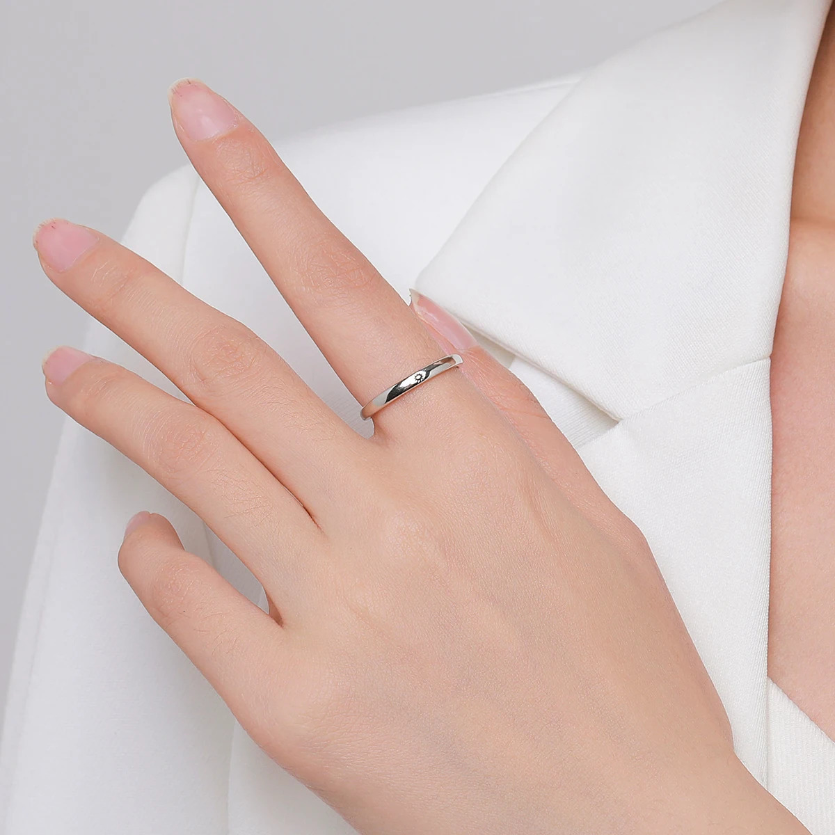 MODIAN 925 Sterling Silver Romantic Moon Sun Finger Rings For Women and Men Lover Couple Rings Fine Jewelry Anniversary Gifts 260304