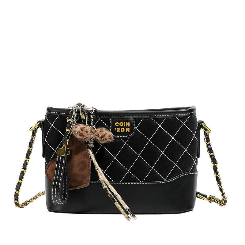 Women Colour Trend New Fashionable Versatile Small Square Stylish Chain Shoulder Bag Style Crossbody Bag