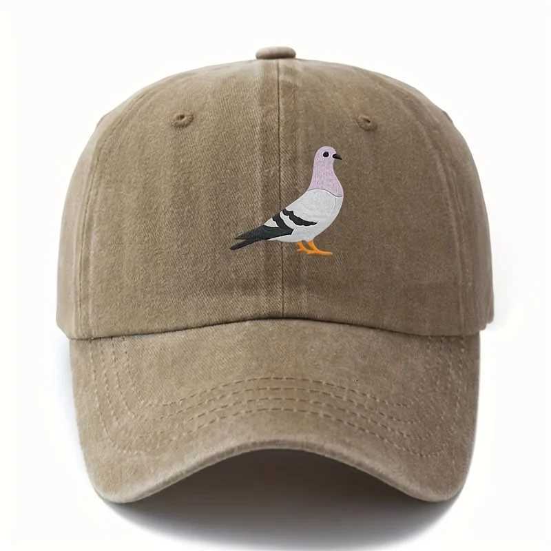 Pigeon print baseball cap for both men and women stylish and simple design for daily leisure and outdoor sports S260306