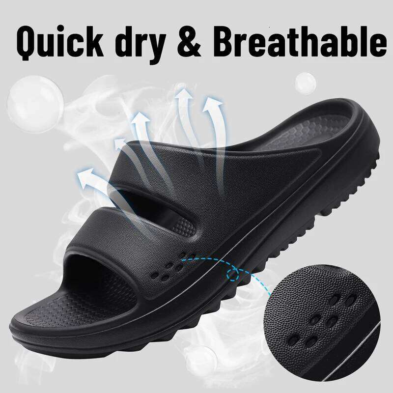 Litfun New Summer Sandals For Women Fashion Beach Flip Flops Female Unisex House Slippers Arch Support Design Bathroom Slides
