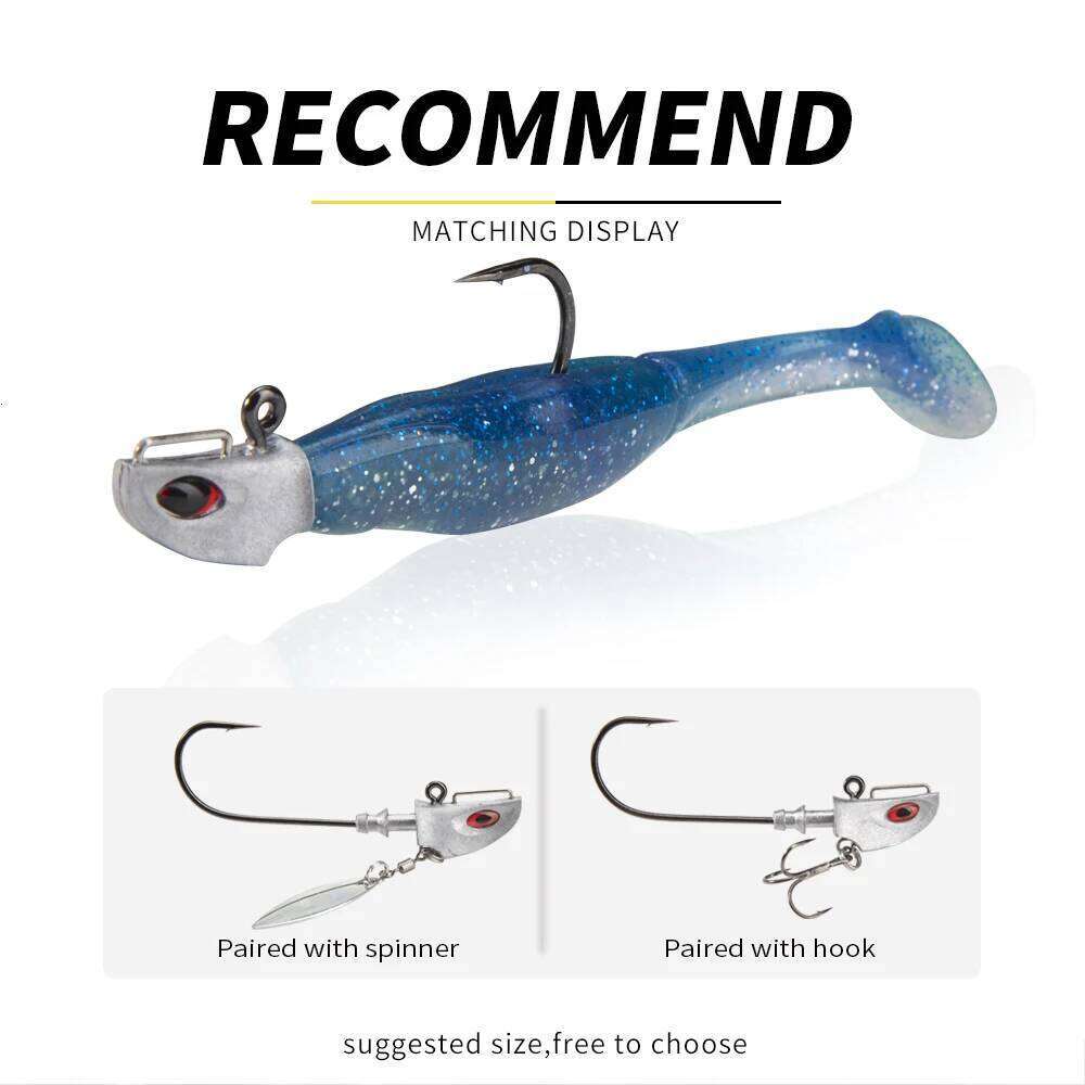 D1 New Zinc Alloy Hook 7g 10g 14g 21g Head Jig Weight Strong and Sharp Fishing Tackle of Environmental Protection Materials S260305