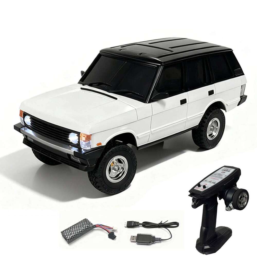 LDRC LD18401PRO 1/18 Remote Control Rock Crawler Car 4X4 RC Off Road Vehicle Model Brushless Motor Metal Drive Shafts Lights C260305