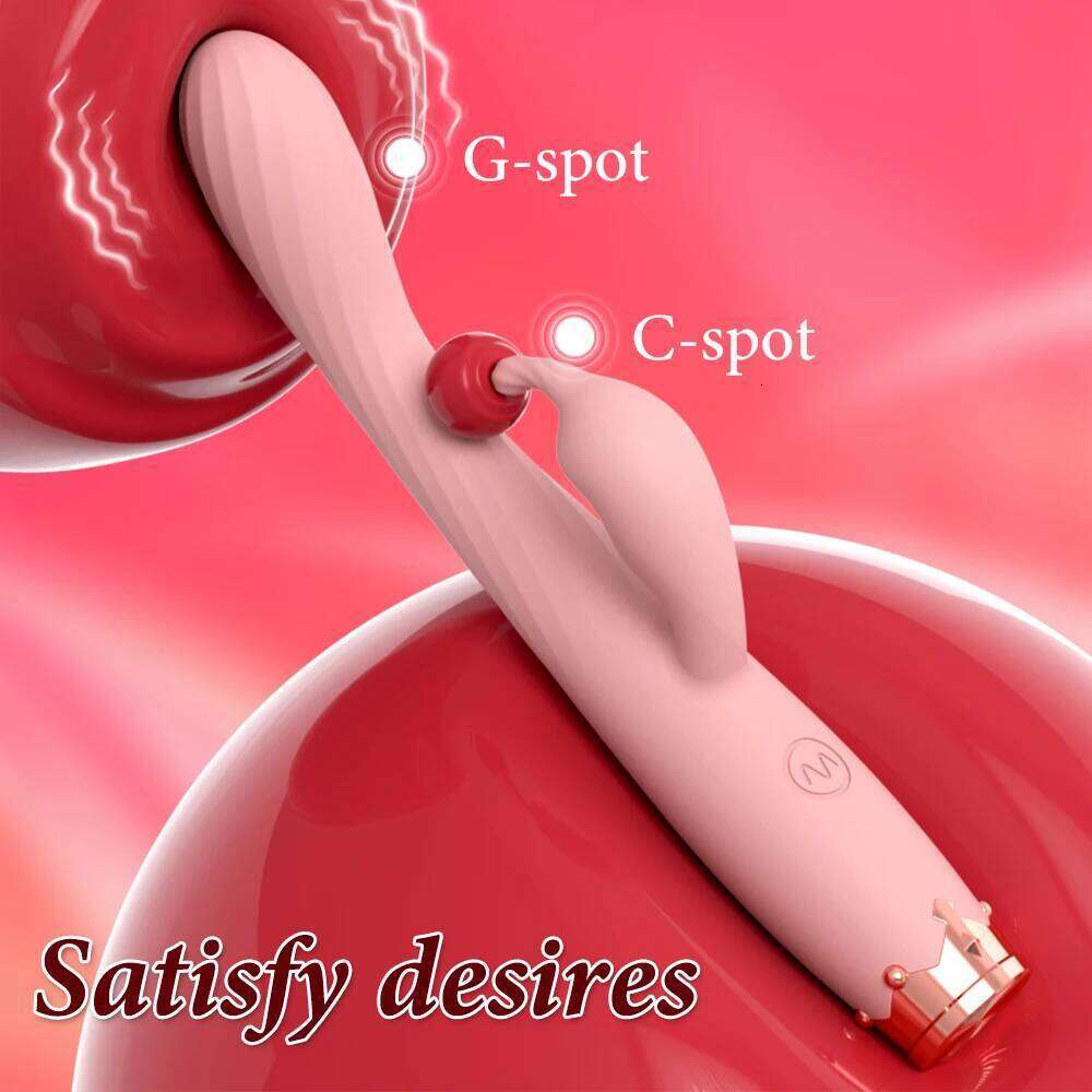 Powerful Rabbit Vibrator For Women Clitoris Stimulator Female G Spot Vibrating Vagina Masturbator Adult Sexy Toys W260305