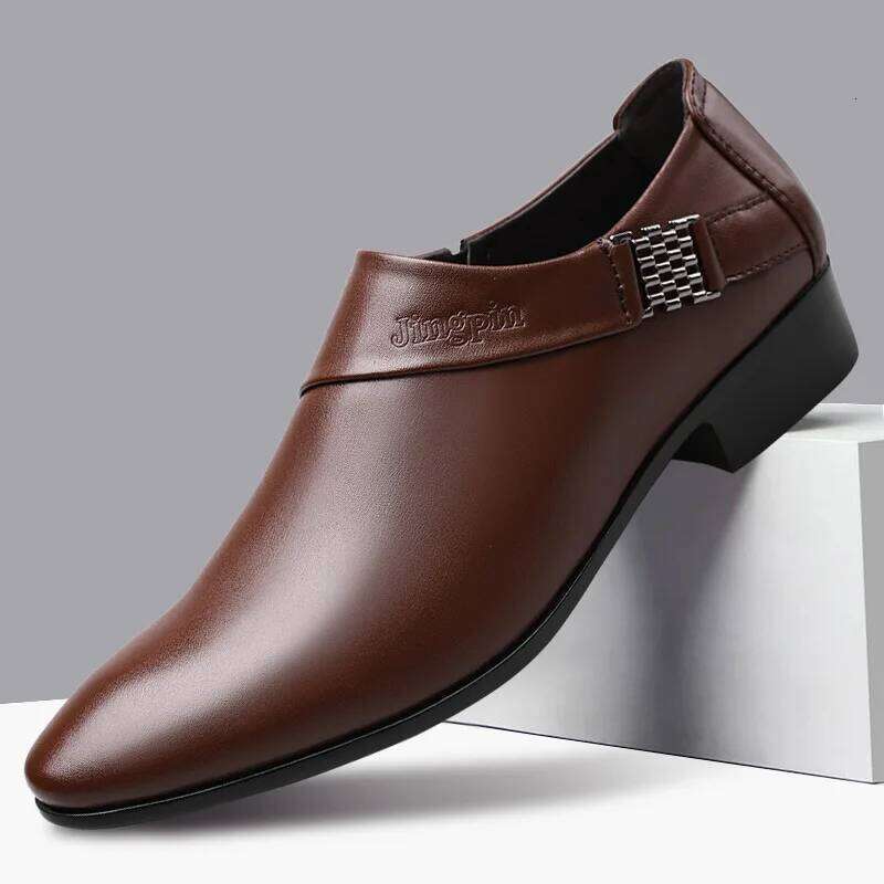 Oxfords Leather for Luxury Big Size 38-50 Dress Shoes Business Party Wedding Office Work Shoe 2025 New Men Loafers
