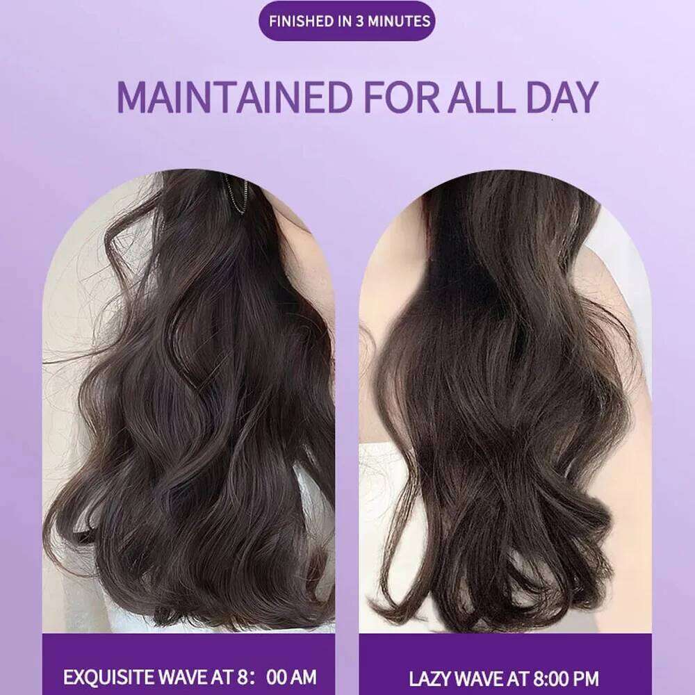 Wavy Curlers Iron Wave Volumizing Hair Lasting Styling Tools Roll Head Waver Styler Wand Curling Irons 36mm 26Y0306