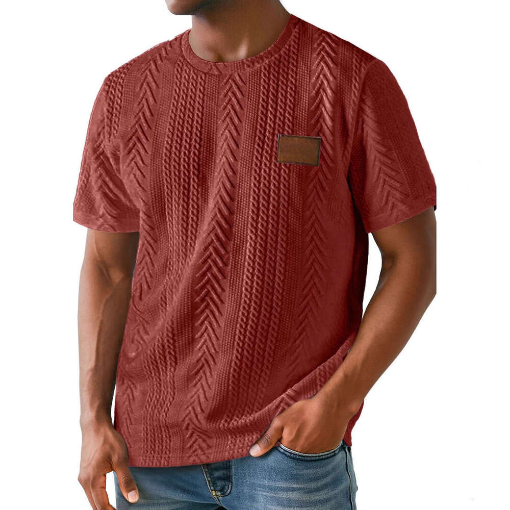 Summer European and American Cross-Border Men's 3D Digital Print Casual Loose Short Sleeve Youth Crew Neck T-Shirt for Men