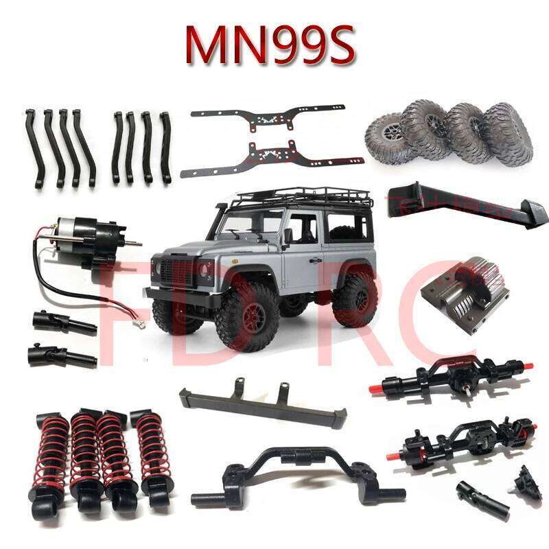 MN99S D90 D91 axle climbing four-wheel drive remote control toy car model accessories C260305