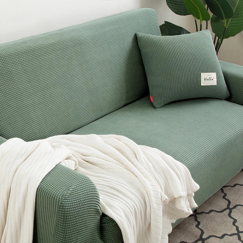 Sofa Cover Elastic For Living Room Home Jacquard Stretch Slipcovers Corner Couch Covers 1234 Seater L Shape Free Shopping 260304