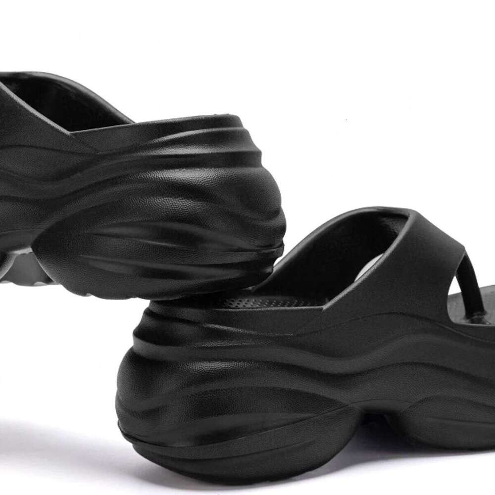 Women's Clip Toe Platform Flip Flops Summer Lightweight Soft EVA Slippers for Women Thick Sole Non Slip Beach Shoes Slides