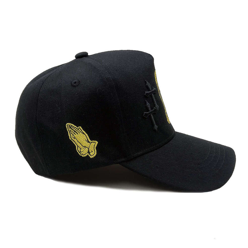 Adjustable Saint Embroidery Baseball Cap Women Breathable Hat for Outdoor Sports & Travel