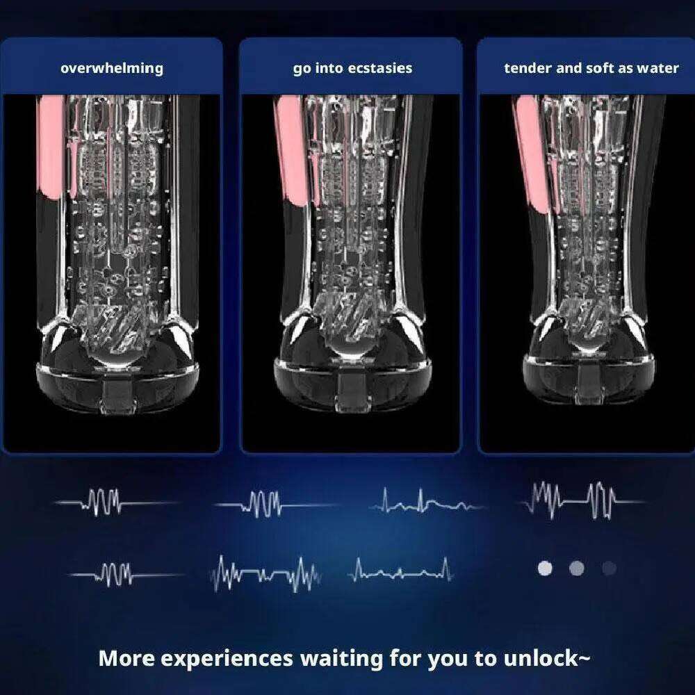 Automatic Sucking Male Vibration Blowjob Penis Oral Machine Sex Toy for Men Masturbator Cup W260305