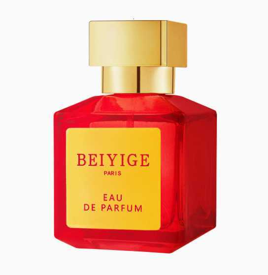 Romantic perfume - Red and Gold for Ladies - Rose and Ebony Sandalwood - Long-lasting, Light fragrance - 70ml H260306