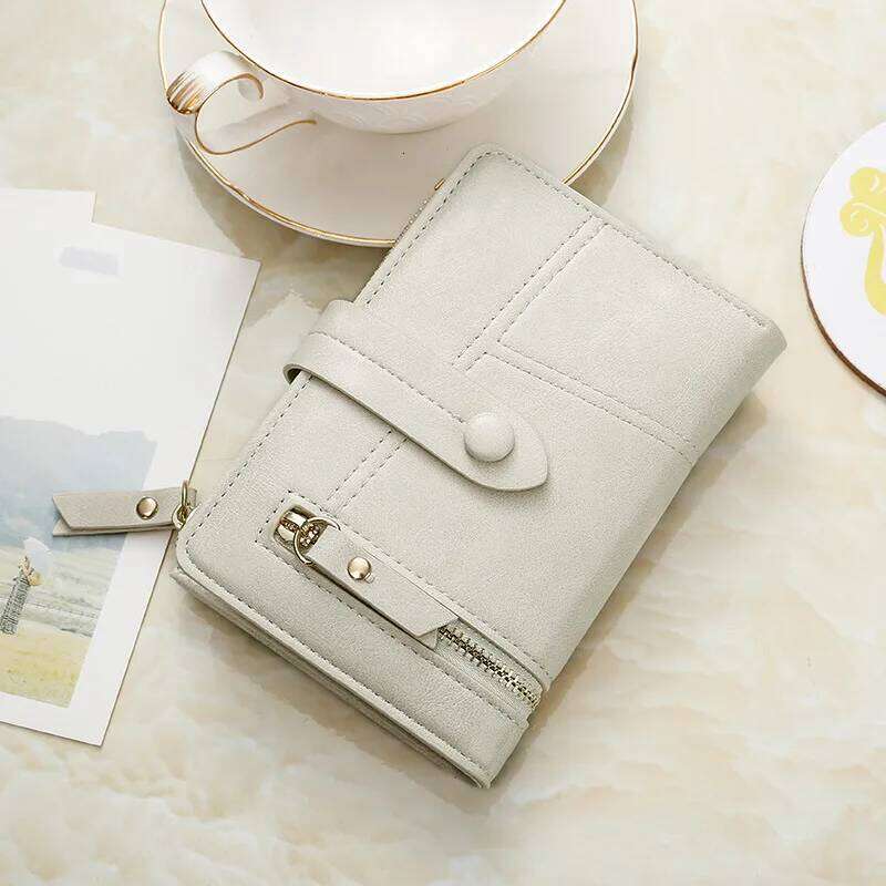 Women's Short Women Coin Purse Fashion Wallets Woman Card Holder Small Ladies Wallet Female Hasp Mini Clutch for Girl C260304