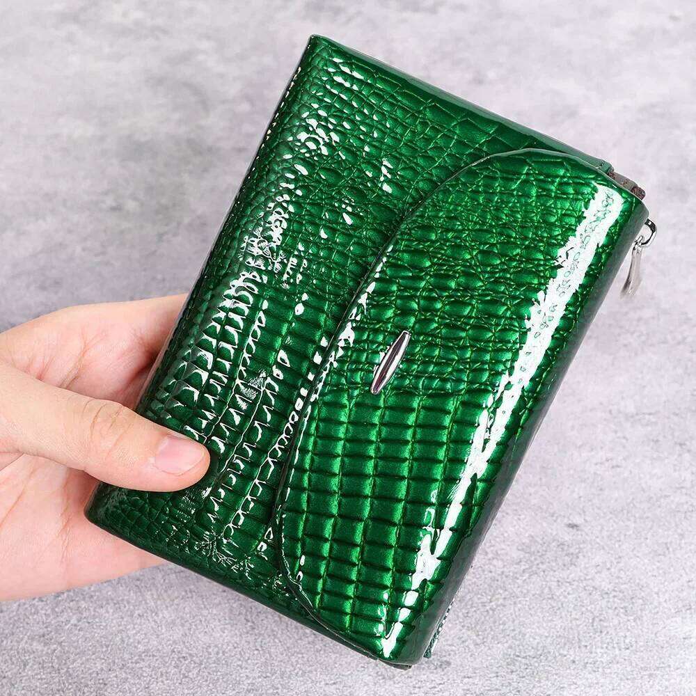Fashionable Luxury Women Purse Clip Wallet Credit Card Evening Clutches For Female Designer Woman Wallets Leather Red Black C260304