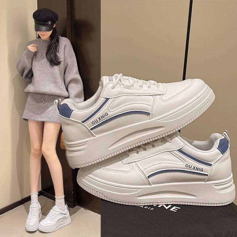 2026 Spring New Women's Thick soled Fashion Multi functional Casual Outdoor Breathable Anti slip Comfortable Sports Shoes