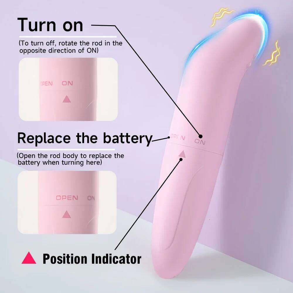 Mini Bullet Vibrator Women Masturbation G Spot Clitoris Anal Vibration Stimulator Female Massager Adult Sex Toys for Couple W260305