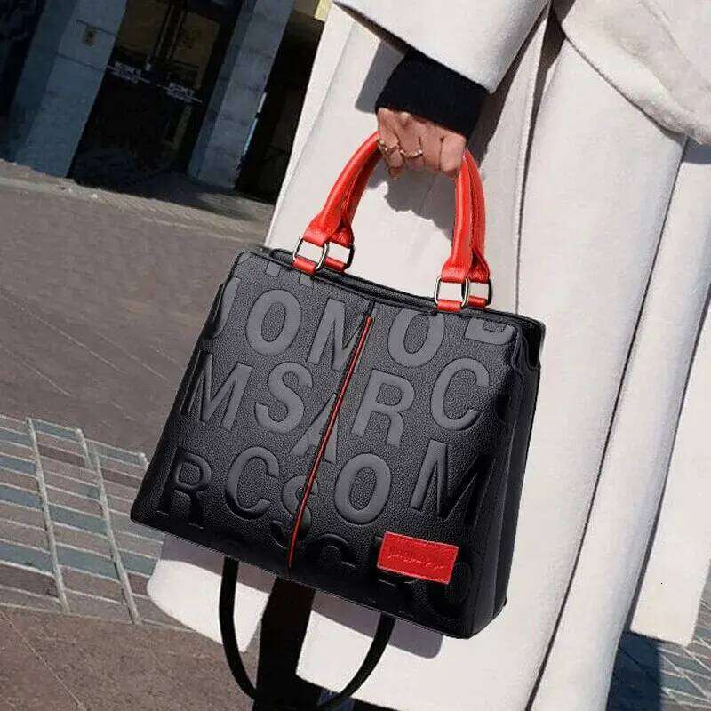 PU Leather Casual Shoulder Crossbody Bags For Women Ladies Luxury Designer Large Capacity Travel Handbag