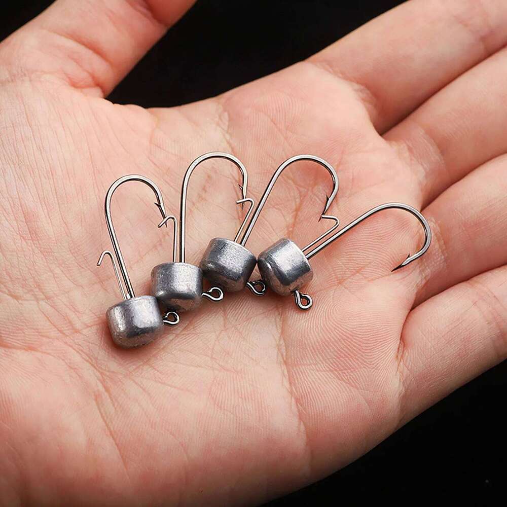 1.5g 2.5g 3.5g 4.5g 5g 6g Ned rig jig head for soft baits hook tackle ,trout stand fishing accessories S260305