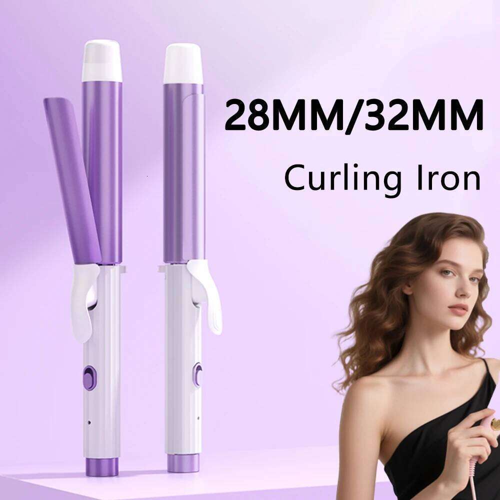 Professional 32mm Ceramic Auto Barrel Rotating For Iron Curling Wands Waver Hair Styling 26Y0306