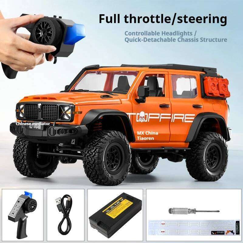 1:12 Scale RC MN-300 Climbing Car 4x4 Remote Control Off-Road Vehicle Adults Professional Four-Wheel Drive Toy for Boys C260305