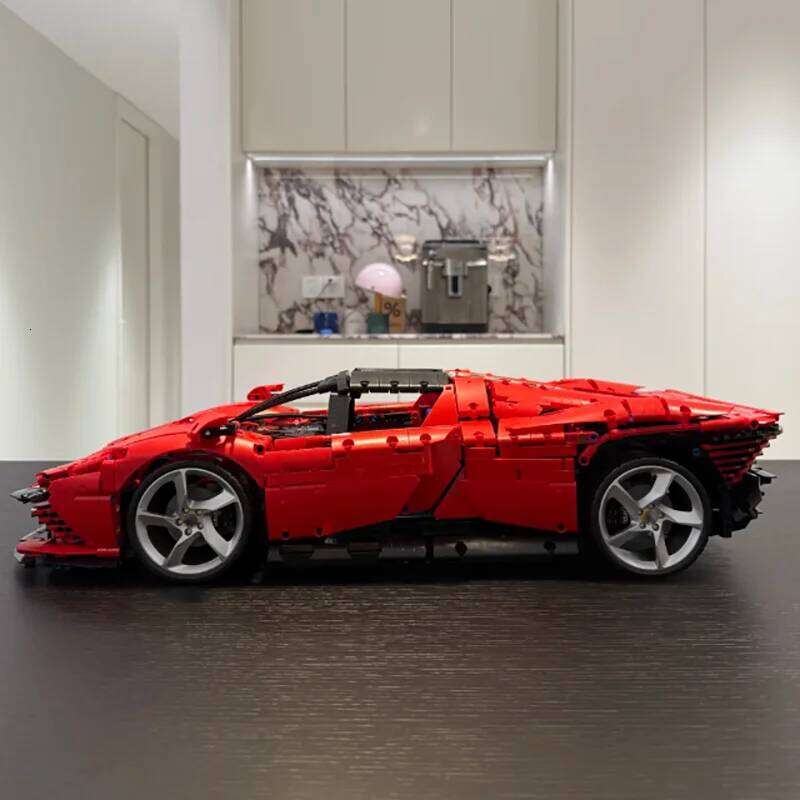 Creative Model Building Blocks Technical SP3 42143 Sport Car 3778PCS Toys For Kids Boyfriend Birthday Gifts Decoration Supercar Z260305
