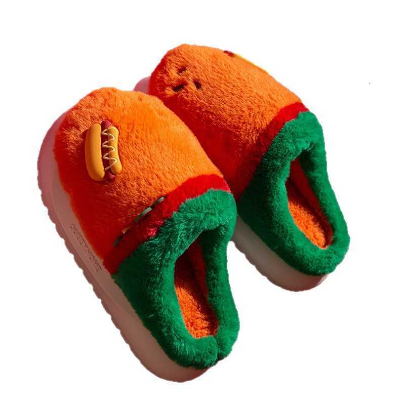 Funny Cartoon Cotton Slippers 2025 New Cute Home Autumn Winter Thick-Soled Non-Slip Plush Household Cotton Shoes for Women S260305