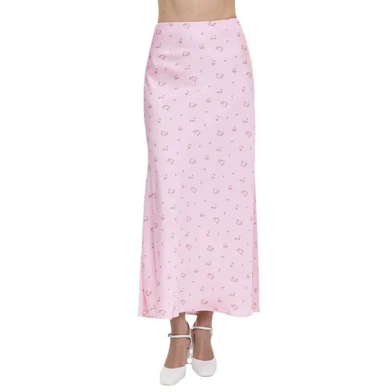 Summer Printed Fashion Long Skirt for Women High Waist Contrast Patchwork Slim Elegant Party Looks Ladies Y2k Maxi Skirt 260228