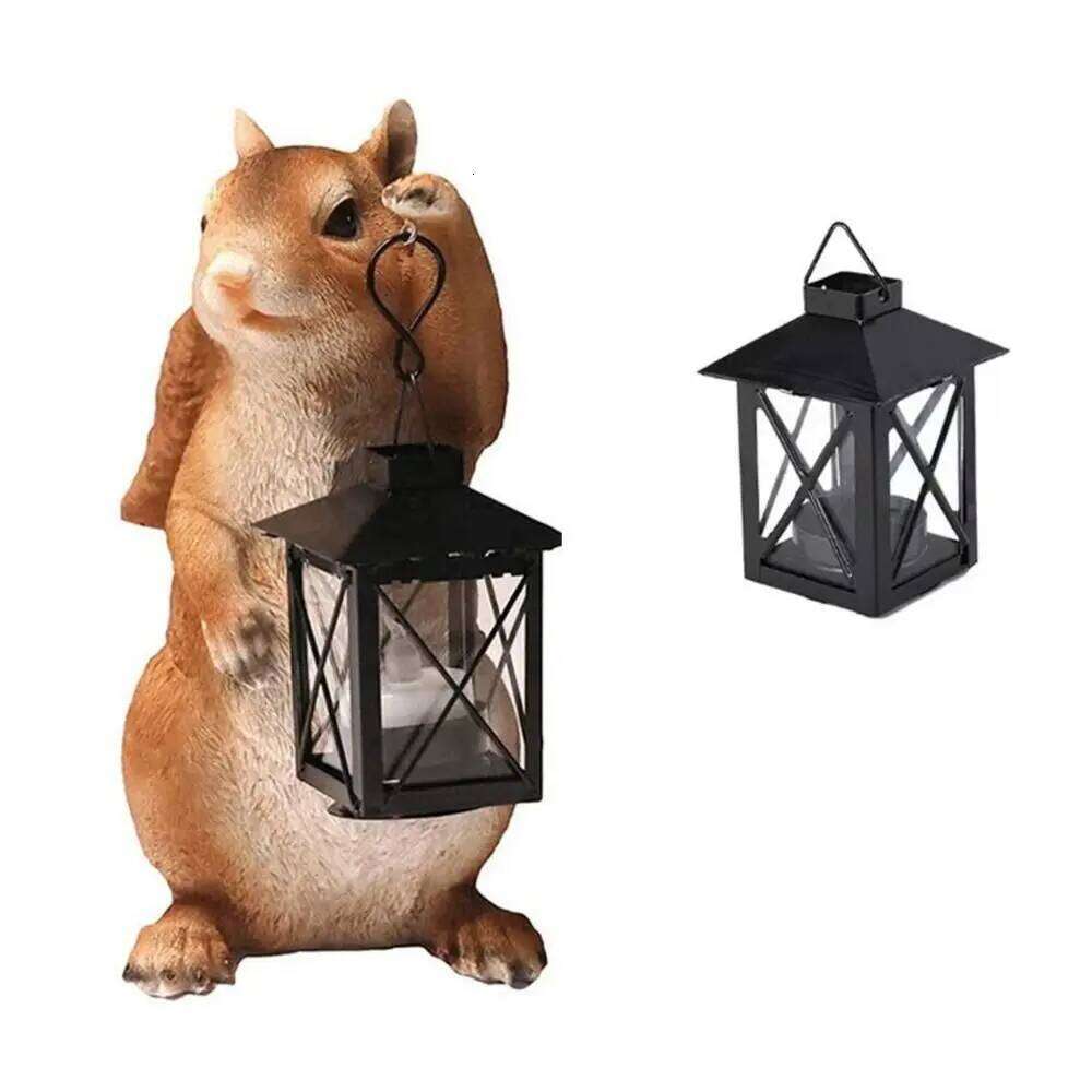 Creative Black European Holder Exquisite Handmade Iron Wind Lamp Stable Outdoor Candle Lantern Home XJ260305