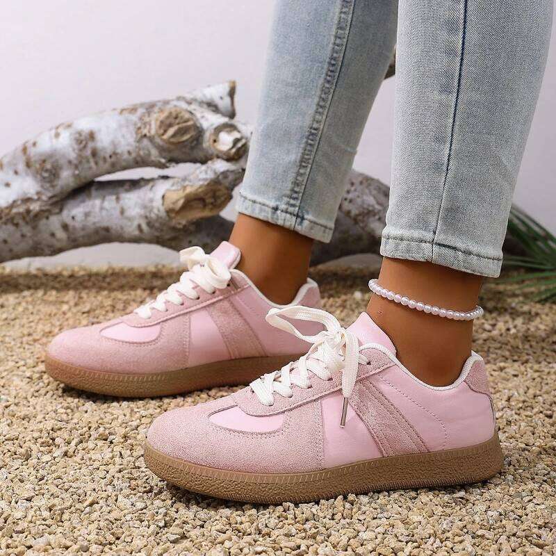 2025 Spring Autumn New Lace Comfortable Sports and Leisure Fashion Women's Vulcanized Shoes