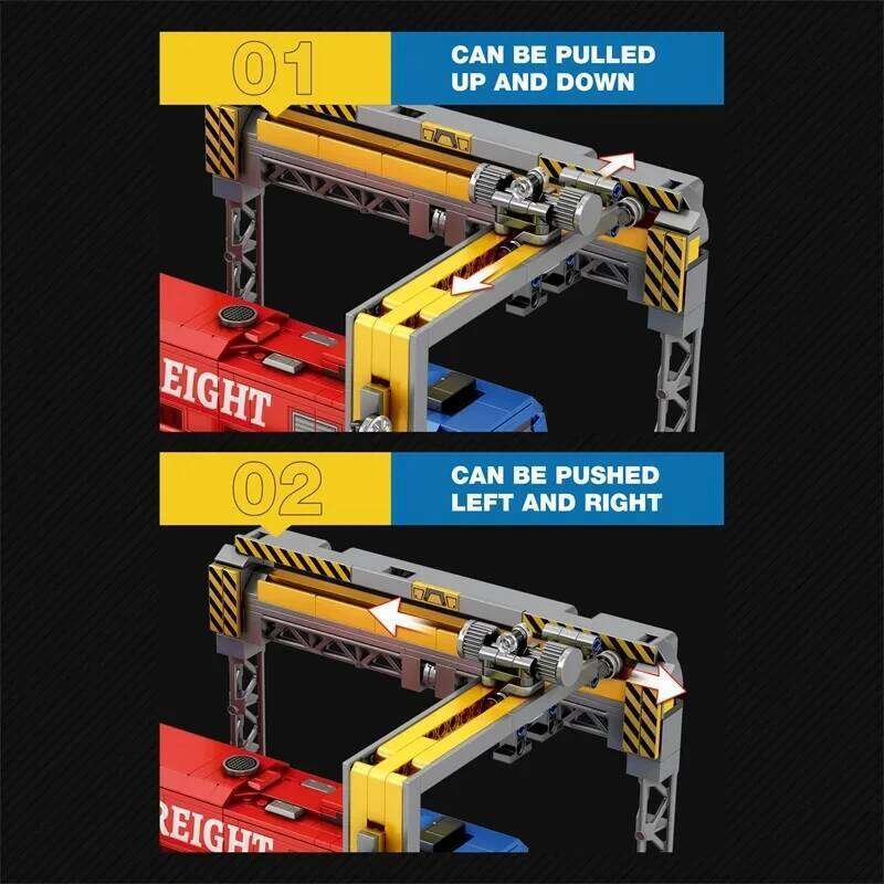 1980PCS G200 Passenger Building Blocks City Transport Train Model Bricks Adult Desktop Decoration Kids Toys Holiday Gifts Z260305