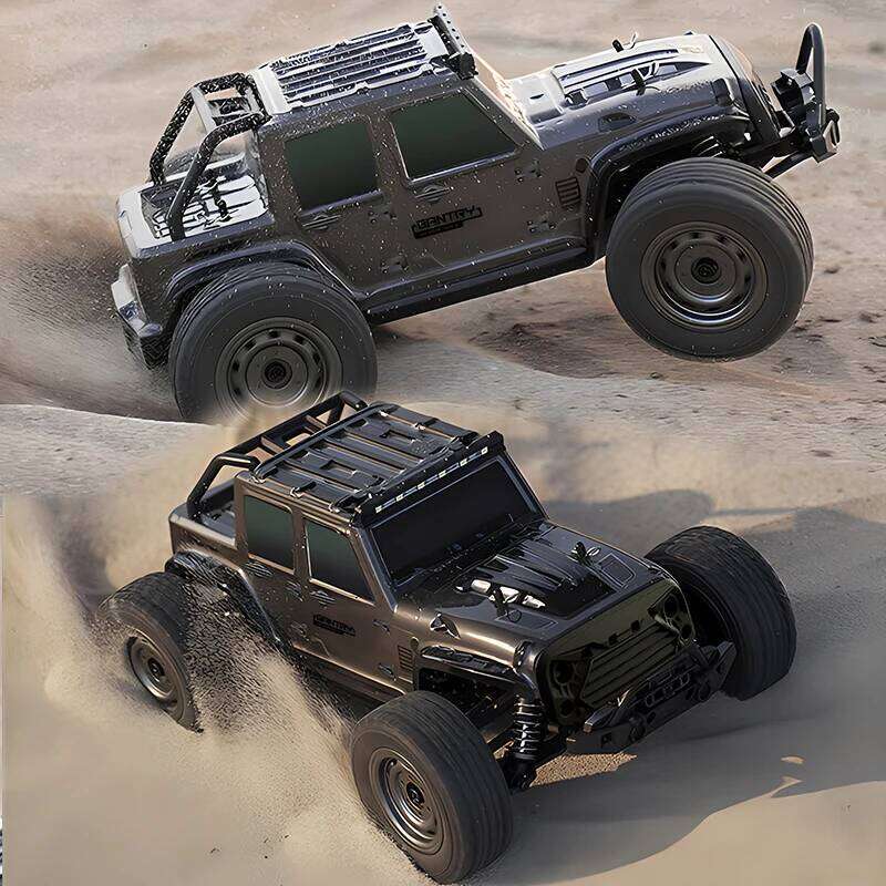 16103 Fast Rc Cars 50km/h 1/16 Off Road 4WD with LED Headlights,2.4G Waterproof Remote Control Monster Truck for Adults and Kids C260305