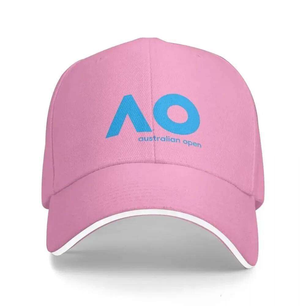 Australian Open AO Blue Version Cap Fashion Casual Caps Adjustable Hat Hip Hop Summer Unisex Baseball Hats Y260304