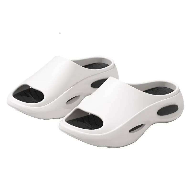 LItfun Comfortable Antislip Soft Sole Male Slippers Indoor Bathroom Beach Shoe Fashion Platform Men Sandals House Shoes