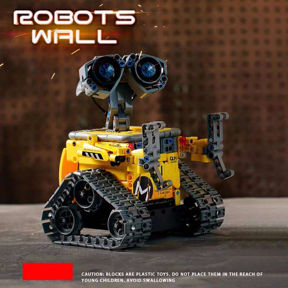 3 IN 1 Technical Transform Wall-E Robot Assembly Building Blocks Bricks Remote Control Educational Toys Childrens Birthday Gifts Z260306