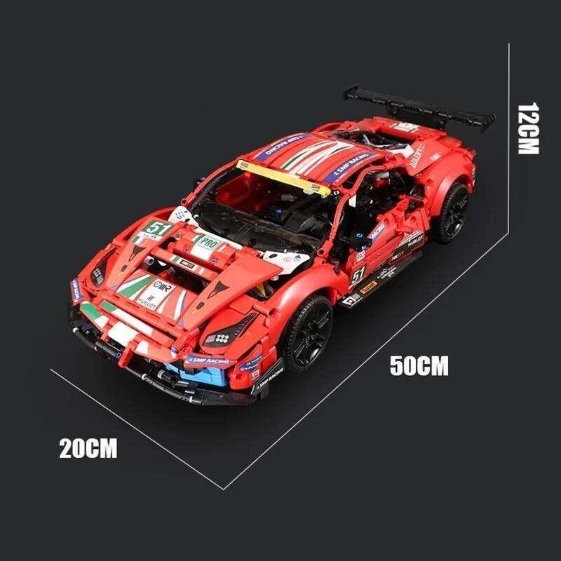 1677PCS New Technical City Racing Toys Building Blocks 42125 Vehicle Bricks Super Speed Sports Car Models Kids Adult Gifts Z260306