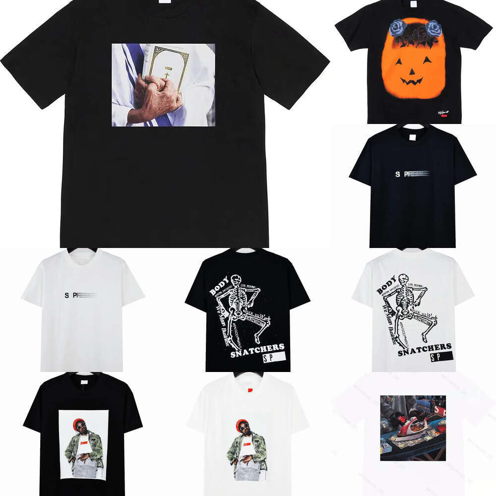 Trend designer t shirts mens womens tshirts fashion black white round neck tees tops casual shirt clothings shorts sleeve Loose and breathable clothes