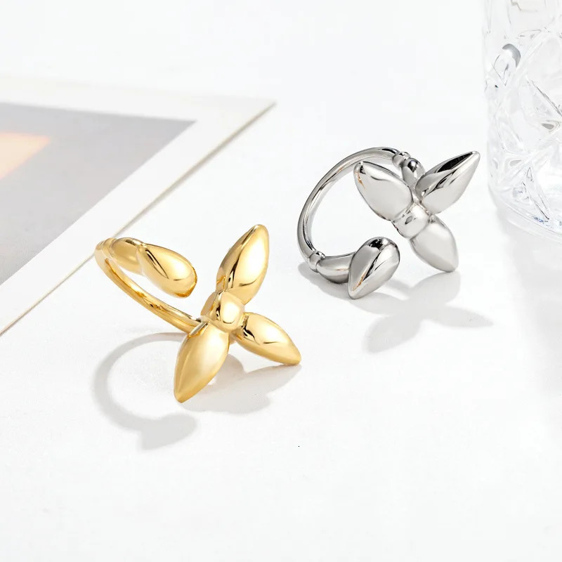 European and American Fashion Stainless Steel Adjustable Ring Women Personalized Exquisite Knuckle Ring Jewelry Accessories Gift 260302