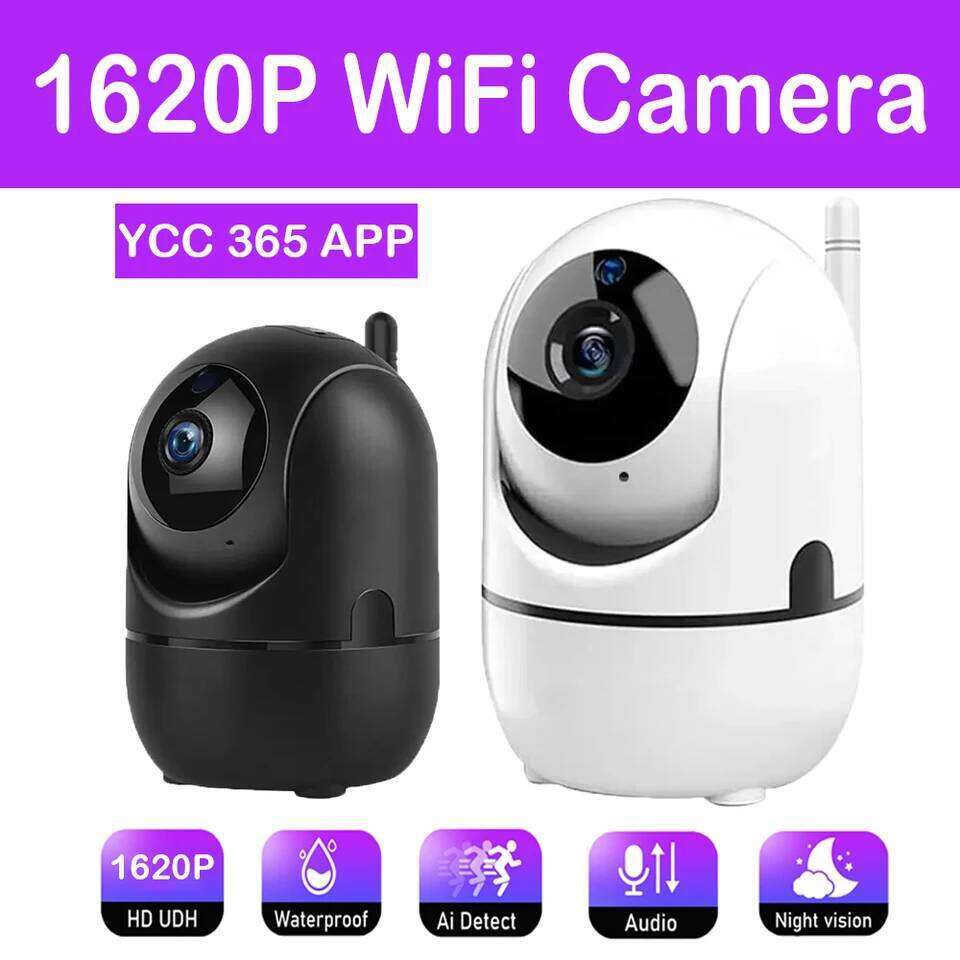 Wifi IP YCC365 Plus Smart Home Auto Tracking 1620P Full Night Vision Network Wireless CCTV Video Baby Security Camera 26W0306