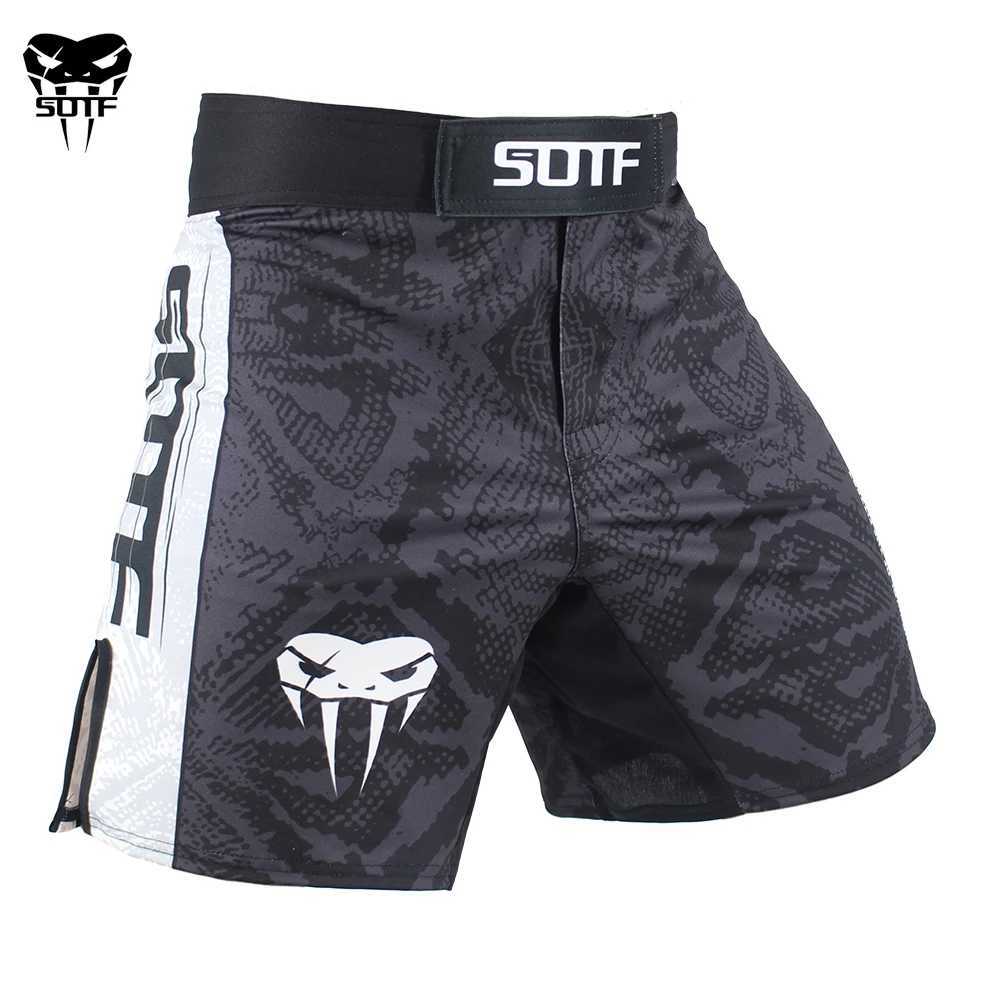 Snake Scale Fitness Breathable Sports Ferocious MMA boxing shorts Tiger Muay Thai mma shorts fight shorts kickboxing boxing X260306