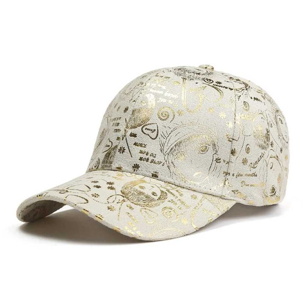 Fashion Adjustable Graffiti Baseball Cap American Style Hip-hop Patterned Peaked Hat Cotton Sunscreen Sunshade Casquette Daily S260306