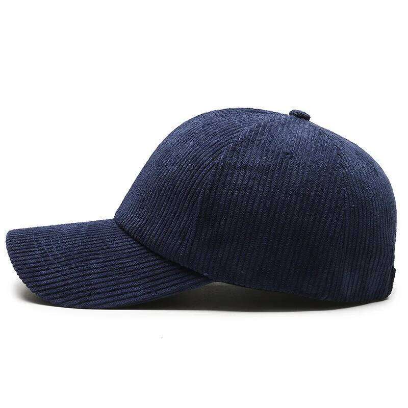 Corduroy Strapback Cap, SnapBack Baseball Solid Colour Summer Hat, Beach Unisex Hats For Men Women, Dad Hats, Vin Y260304