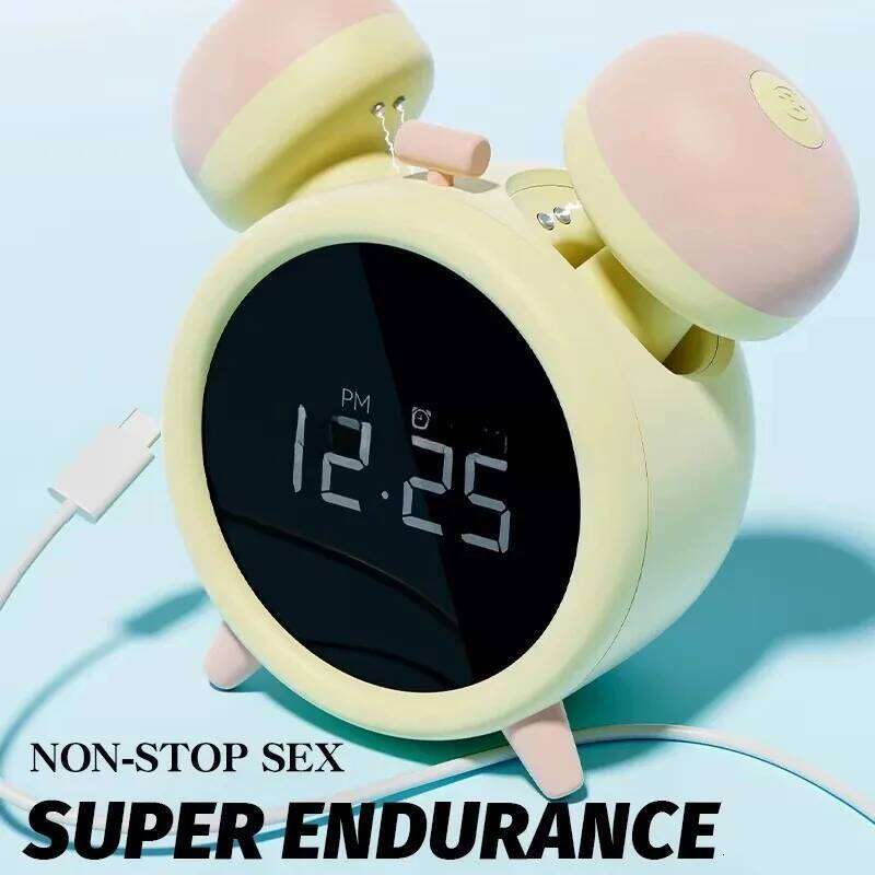 2025 new female alarm clock sex toy, concealed and detachable suction vibrator, APP remote control vibrator W260305