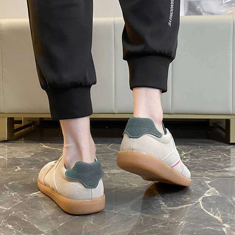 2026 Spring and Autumn New Women's Casual Sports Fashion Color blocked Lace up Running Outdoor Flat Shoes