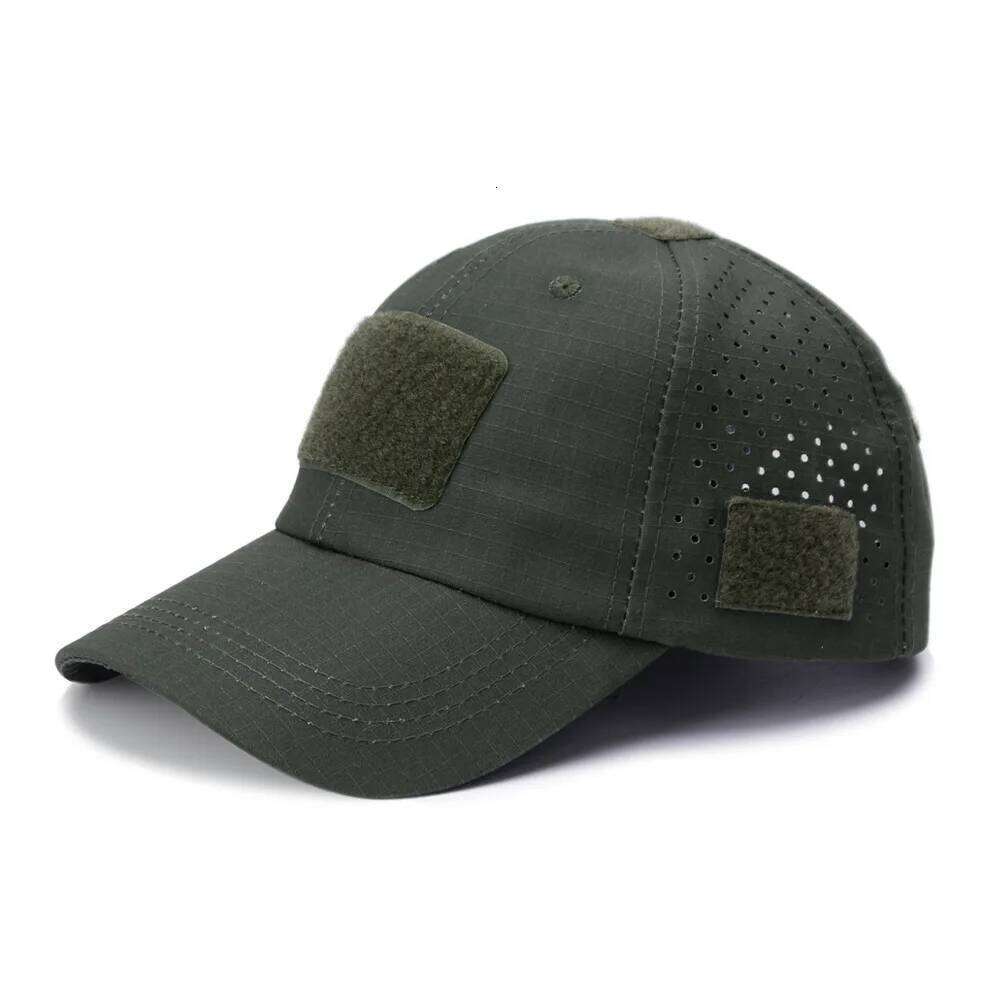 New Breathable Camo Baseball Cap Men - Military Tactical Peaked Hat for Outdoor Sports Training Sun Protection Y260304