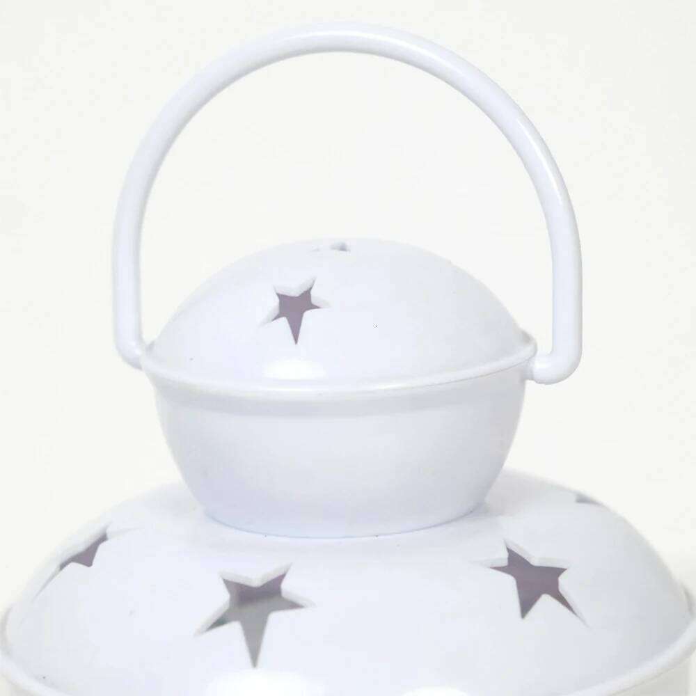 NEW European Candlestick Iron Star Pendant Lantern Candle Holder Vintage French Moroccan Home Christmas Bedroom Party Decoration XJ260305