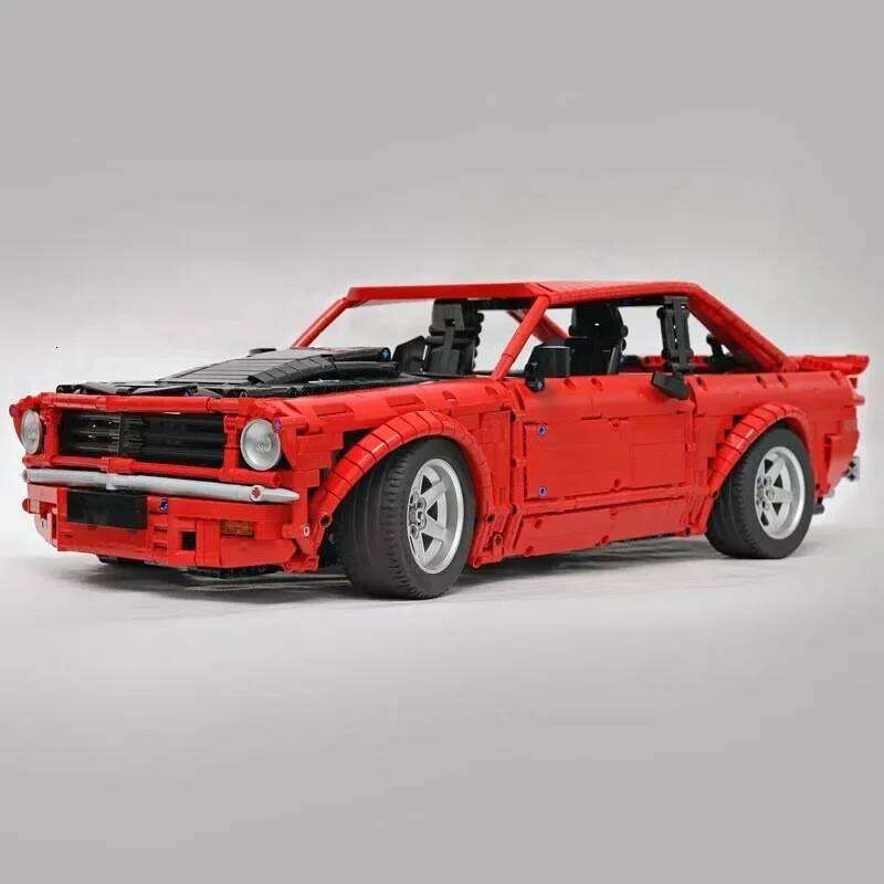 NEW MOC-52957 1:8 Scale Torana A9X technologys Building Block Remote Control Sports Car Assembly Toys Model Boys Birthday Gifts Z260305