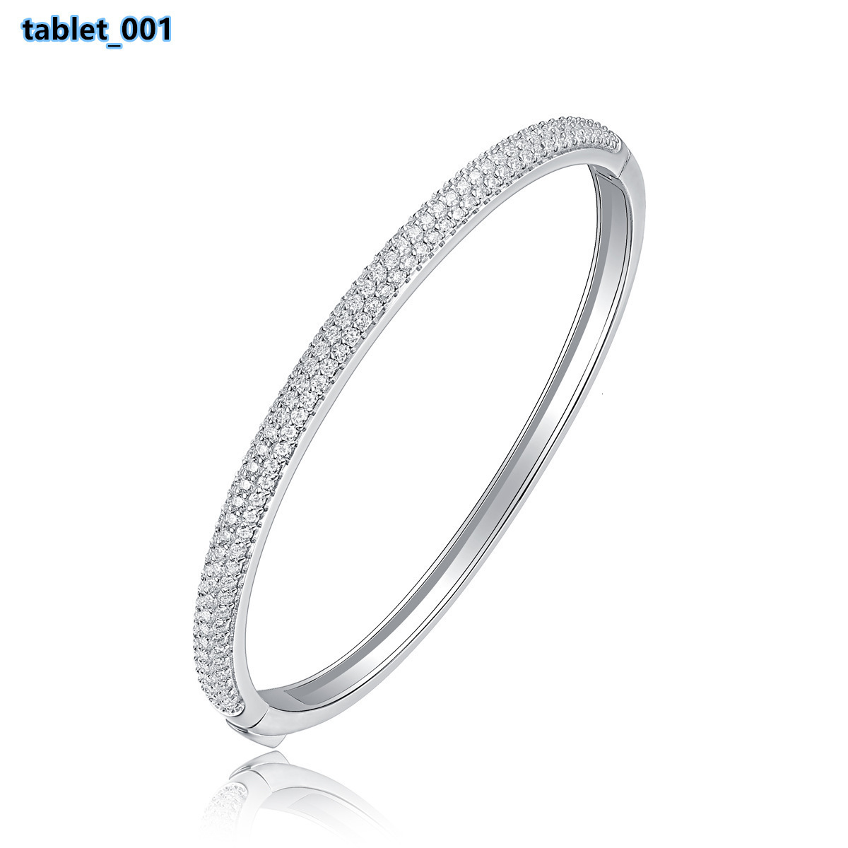 Multi-style Moissanite Cuff Bracelet Fashion Fine Jewelry 925 Sterling Silver Micro Insert VVS1 GRA Moissanite Bangles for Women