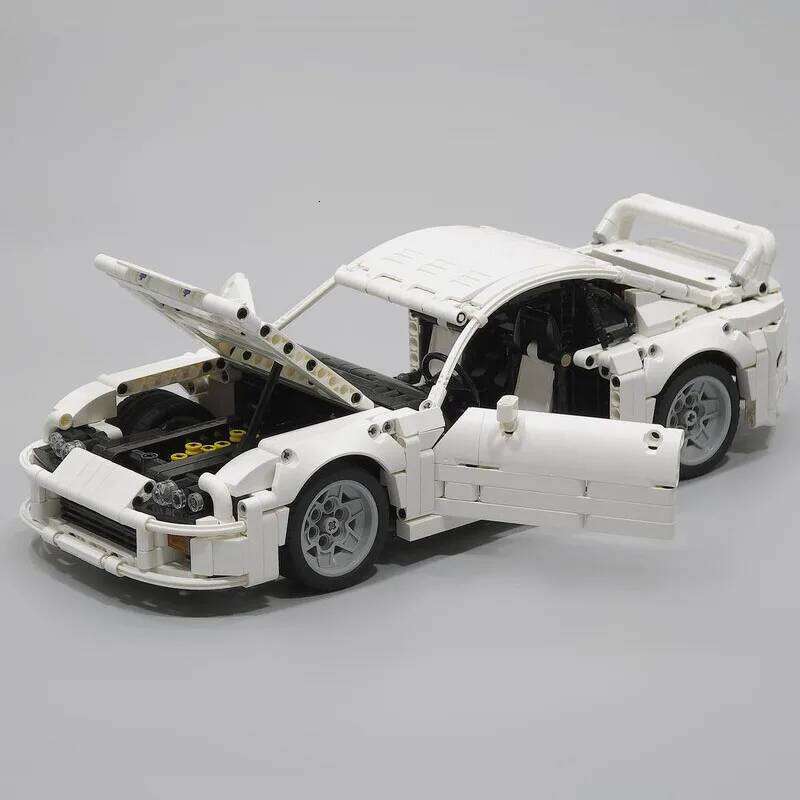 NEW MOC-209553 Supra MK4 1:12 Scale Technologys Building Block Hypercar Super Racing Car Assembly Toys Model Boys Birthday Gifts Z260305